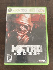 Metro 2033 (Microsoft Xbox 360, 2010) CIB COMPLETO comprar usado  Enviando para Brazil