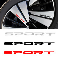 Usado, 4X Adesivo Gráfico Decalque Tira Acessórios Estilo SPORT Aros de Carro Cubo de Roda comprar usado  Enviando para Brazil