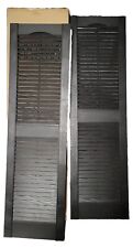 Shutters design black for sale  Fenton