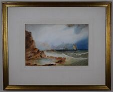 Boats scarborough. watercolour for sale  LEYBURN