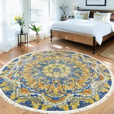Round boho rug for sale  San Gabriel
