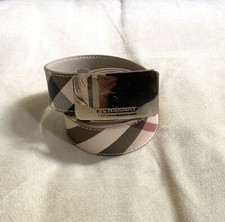 Cintura burberry tela usato  Roma