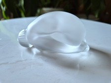 Lalique feuille pliee for sale  LONDON