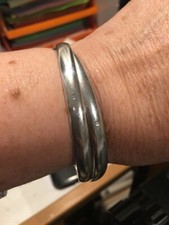 Bracelet double joncs d'occasion  Étaples