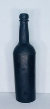 Encontrado em Key West FL! Raro! Ótimo! Garrafa de vidro preta antiga colonial meados dos anos 1800 comprar usado  Enviando para Brazil