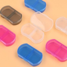 1X Mini Pillendose Tablettenbox Pillenbox Pillen Aufbewahrungsbox Transparente comprar usado  Enviando para Brazil