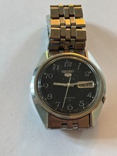 Seiko gents silver for sale  CREWKERNE