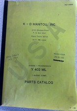 Manitou engine transmission for sale  South Bend