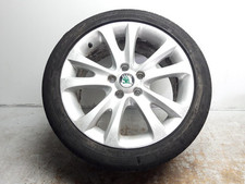 skoda superb alloy wheels for sale  SWANSEA