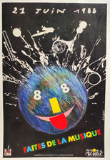 Affiche originale 1988 d'occasion  Marseille VII