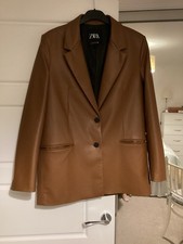 Zara faux leather for sale  GLASGOW