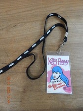 KATY PERRY 2011 THE CALIFORNIA DREAMS CORDÃO E CARTÃO LAMINADO comprar usado  Enviando para Brazil