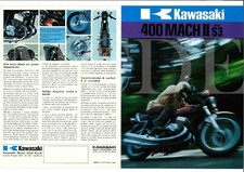 Depliant brochure kawasaki usato  Venegono Superiore