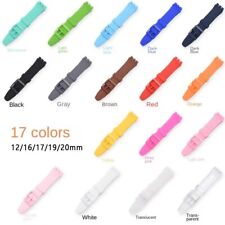 Pulseira de relógio compatível com acessórios de silicone Swatch 12 16 17 19 20 mm multicolorida comprar usado Pulseira de relógio compatível com acessórios de silicone Swatch 12 16 17 19 20 mm multicolorida comprar usado  Enviando para Brazil