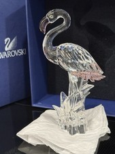 Antigo Swarovski Cristal Rosa Flamingo 6” Caixa Original - Impressionante! Ver fotos FreeShp comprar usado  Enviando para Brazil