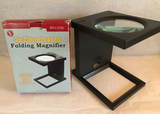 Illuminated folding magnifier for sale  East Greenwich