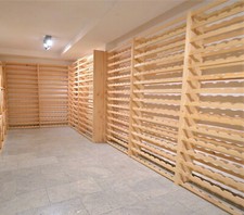 Massivholz weinregal 135 gebraucht kaufen  Frankfurt am Main
