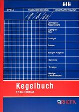 Kegelbuch 104 bedruckte gebraucht kaufen  Korschenbroich