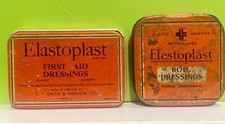 Vintage elastoplast tins for sale  AYLESFORD