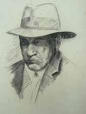 Zeichnung 1880 karaktermann gebraucht kaufen  Langenargen