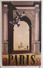 Affiche chemins fer d'occasion  La Courtine