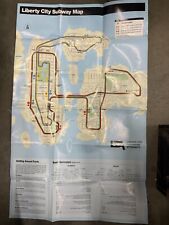 GTA Grand Theft Auto Liberty mapa frente e verso apenas original comprar usado  Enviando para Brazil