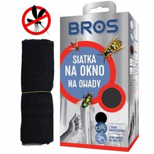BROS Siatka na okno 150x180 - czarna na sprzedaż  PL