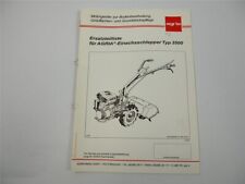 Agria 3500 einachsschlepper gebraucht kaufen  Merseburg