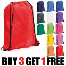 Nylon drawstring backpack for sale  SOUTHAMPTON