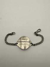Bracelet plaque identité d'occasion  Mennecy