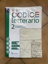 Codice letterario dal usato  Fosdinovo