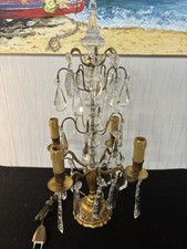 Girandoles cristal baccarat d'occasion  Baccarat