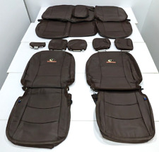 Leather seat covers for sale  Dunedin