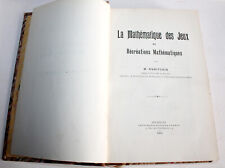 Mathematique jeux recreations d'occasion  Rouen-