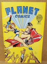 PLANET COMICS #1 CLASSIC DAVE STEVENS GGA COVER 1988 (GRAMPOS ENFERRUJADOS, NÍVEL MÉDIO) comprar usado  Enviando para Brazil