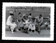 VESTIDOS FEMININOS TRICICLO TRICICLO FESTA DIA DA FAMÍLIA DIVERSÃO VERÃO @ FOTO ANTIGA/VINTAGE-C499, usado comprar usado  Enviando para Brazil