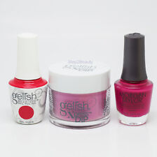 Polvo de inmersión Gelish Trio Xpress + esmalte de gel + Morgan Taylor *Elige tus colores* segunda mano  Embacar hacia Mexico