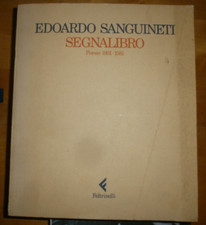 Edoardo sanguineti segnalibro. usato  Sestino