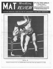 Mat review wrestling for sale  CROYDON