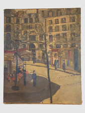 Tableau scène parisienne d'occasion  Templemars