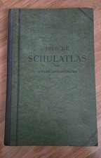 Używany, Diercke Schul-Atlas für Höhere Lehranstalten (1910?) Antique German Atlas na sprzedaż  Wysyłka do Poland