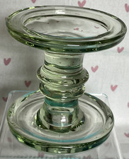 Chunky glass candle for sale  DEAL