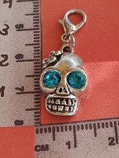 Charms anhänger totenkopf gebraucht kaufen  Grevenbroich