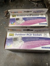 Outdoor socket weatherproof for sale  COLCHESTER
