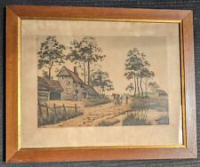 Ancien tableau signé d'occasion  Beaurepaire
