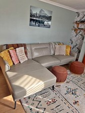 Italian beige leather for sale Italian beige leather for sale  HARROW