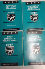2001 Chrysler Viper Conjunto Manual Chrysler Dodge Repair 4 vols SKU10 comprar usado  Enviando para Brazil