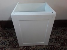 White base cupboard for sale  HEREFORD