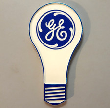 Ímã de geladeira vintage GE General Electric lâmpada 3,75" de comprimento, usado comprar usado  Enviando para Brazil