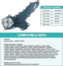 Water pump kubota for sale  Somerville